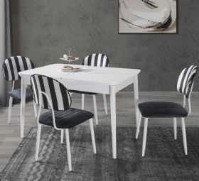 Alanso Mutfak Masası Beyaz